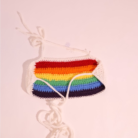 Handmade crochet top 🌈 - Picture 3 of 3